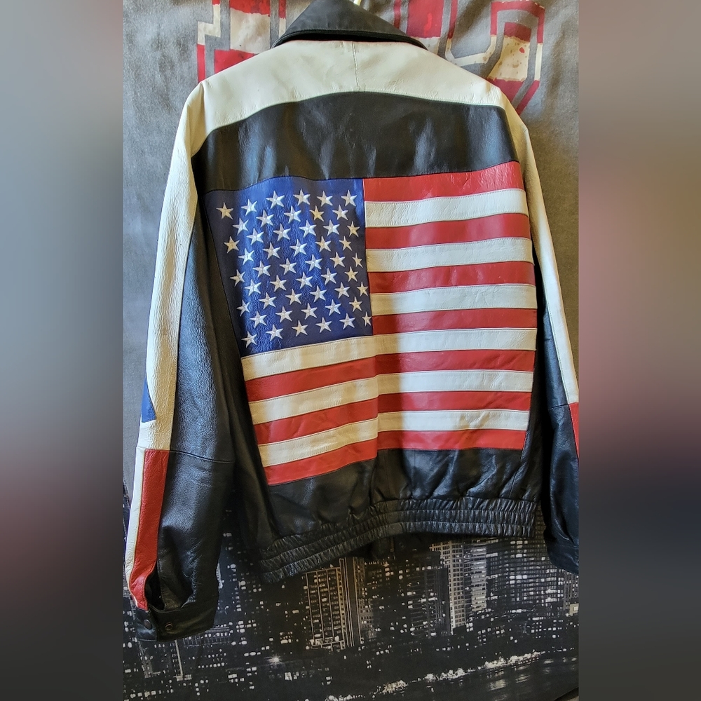 Vintage Interstate USA Leather Jacket